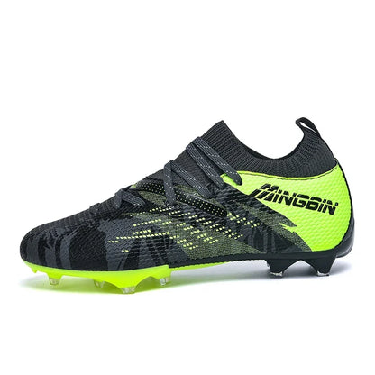Chaussures de football pour homme, crampons, chaussures de football professionnelles, mailles respirantes, football junior, baskets antidérapantes pour homme, Society Chuteira