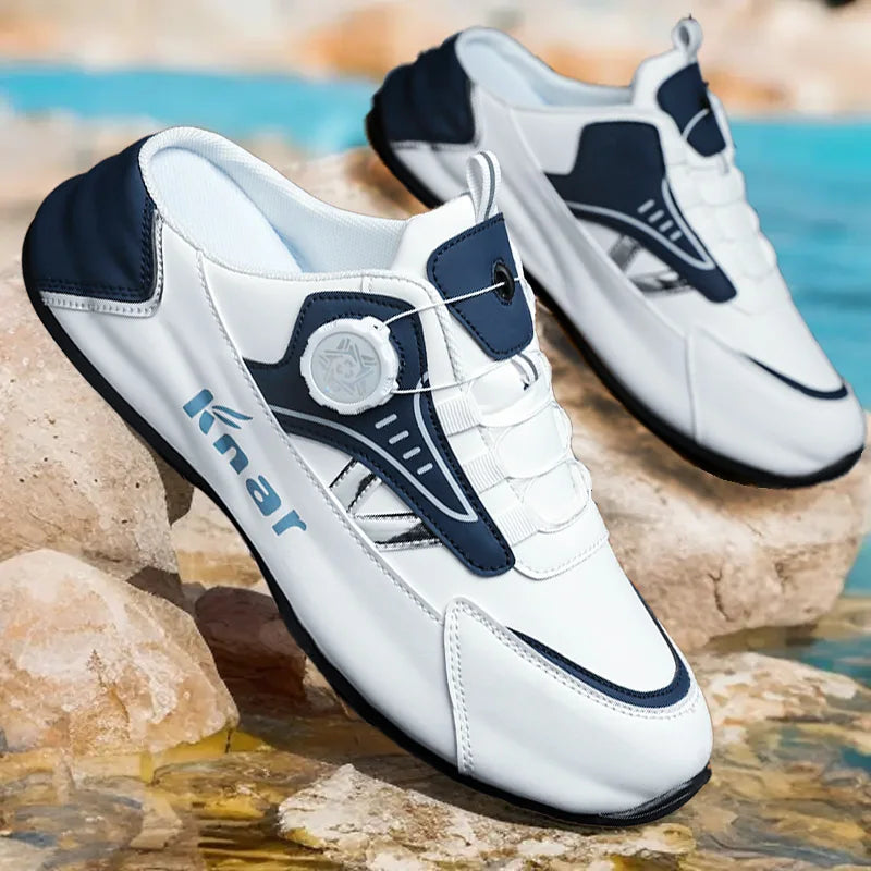 Merkbescherming: nieuwe lichtgewicht, antislip, ademende, slijtvaste hardloop- en sportschoenen voor heren, veelzijdig en geschikt voor vrijetijdsgebruik