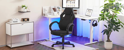 WOLTU Gaming Chair Gamer Armchair Office Computer Chair Ergonomic Design Fabric 360° Swivel Chair Adjustable Height High Back