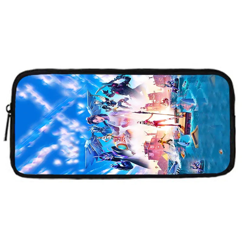Classic Game FortniteS Child Backpacks Lunch Bag Pencil Case Pupil Large Capacity School Bags For Boy Girl Best Gift