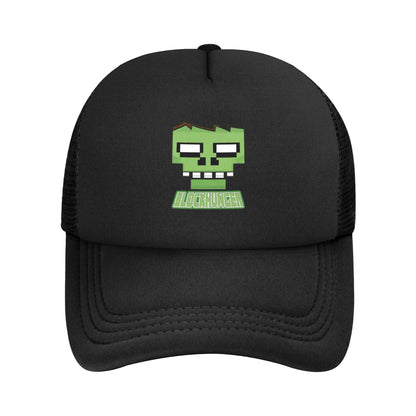krępy poszukiwacz przygód odkrywa potwora Creepersa za sobą Czapka z daszkiem Czapki przeciwsłoneczne Czapki z regulowanym zapięciem typu snapback Czapka baseballowa z siateczką