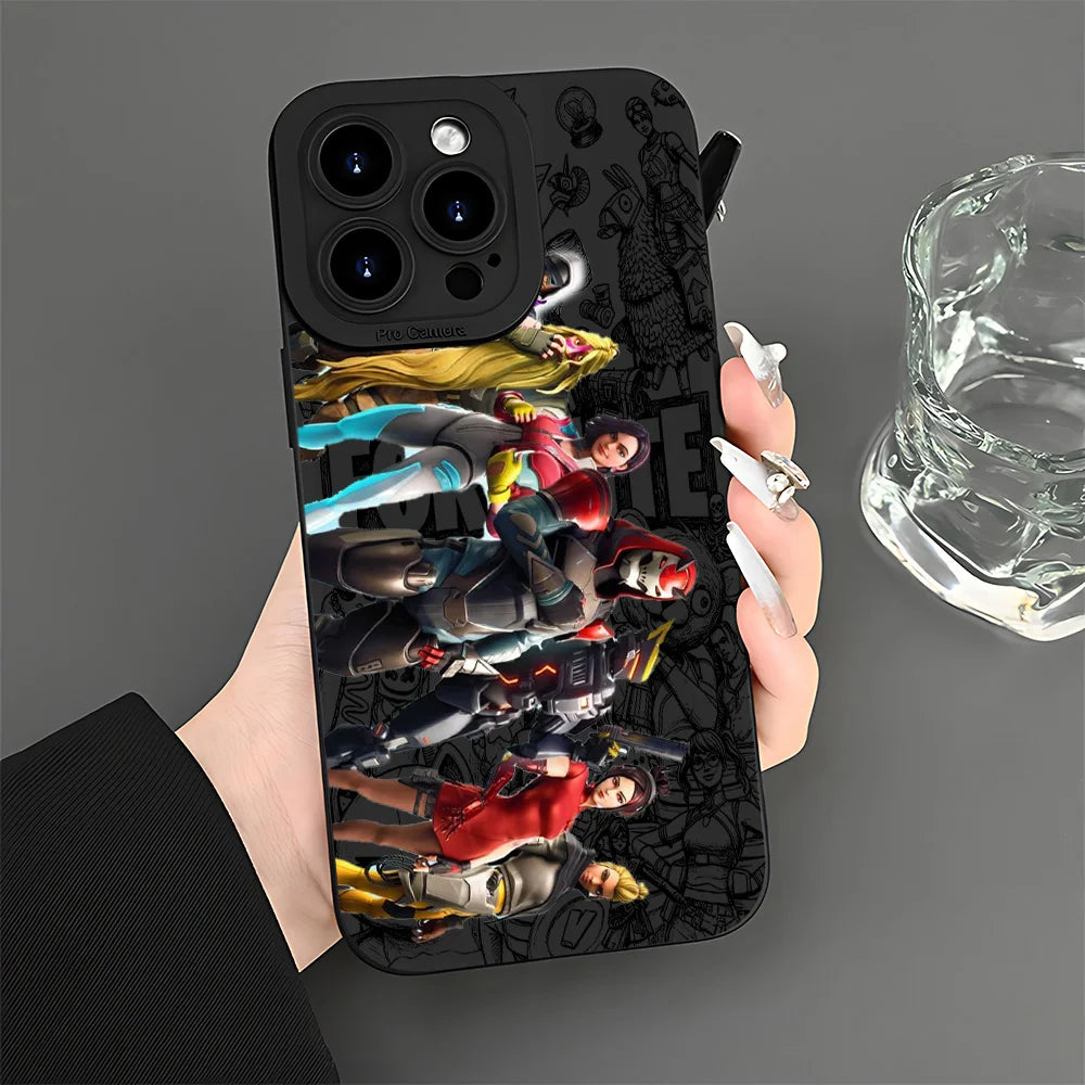 Game Fortnite Phone Case For Samsung Galaxy A37 A57 A25 A56 A16 A06 A35 A05s A15 A34 A24 A05 A13 A73 A53 A23 A03 A13 4G 5G Cover