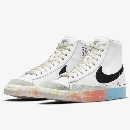 Oryginalne sezonowe unisexowe trampki Nike Blazer Mid High-Top DJ4278-101
