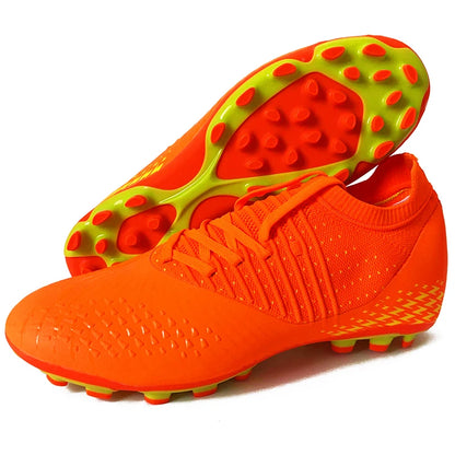 Chaussures de football pour homme, chaussures de foot tendance pour jeunes, chaussures d'entraînement en tricot, respirantes, Society Campo, antidérapantes, chaussures de sport