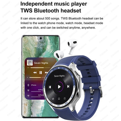 2025 New For OPPO Watch X High-End Business Watch Men 32Gb Memory Video Playback Smart Watch Sports Fitness Waterproof Bracelet