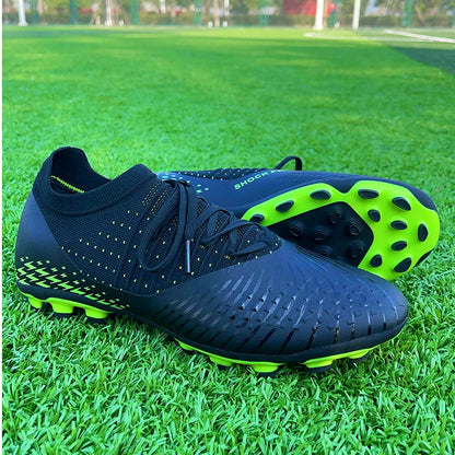 Chaussures de football pour homme, chaussures de foot tendance pour jeunes, chaussures d'entraînement en tricot, respirantes, Society Campo, antidérapantes, chaussures de sport