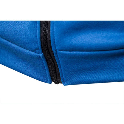 Men's Zip Up Hoodie Pocket Polka Dot Print Hooded Sweatshirt Sport Outdoor Casual Slim Fit Men Spring Autumn Zipper Hoodie