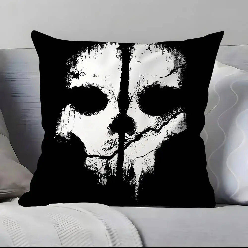 Game C-Call Of D-Duty Black O-Ops Anime Pillow Case Pillowcase Soft Skin Friendly & Comfortable With A Hidden Zipper