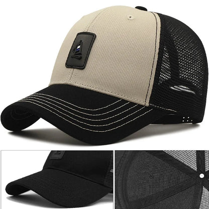 Baseballová čepice Big Head Plus Size, 100 % bavlna, vhodná pro muže i ženy, nastavitelná, čepice typu „dad hat“, nadměrná velikost 58–60 cm, 61–65 cm