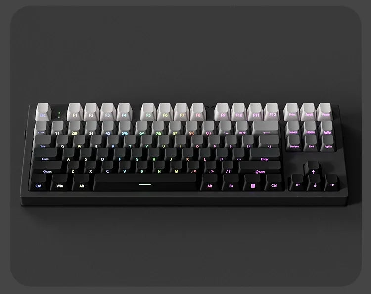 2025 Original Daylight PBT Translucent Keycaps Set – 136 OEM Side-Engraved Keycaps for 60/84/98/108 Mechanical Keyboards, MX Switch Compatible