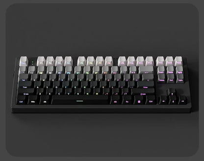 2025 Original Daylight PBT Translucent Keycaps Set – 136 OEM Side-Engraved Keycaps for 60/84/98/108 Mechanical Keyboards, MX Switch Compatible