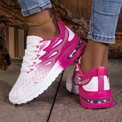 YRZL Women Sneakers Shoes Breathable Lightweight Running Shoes Non Slip Wear Resistant Comfortable Women's  Walking Shoes