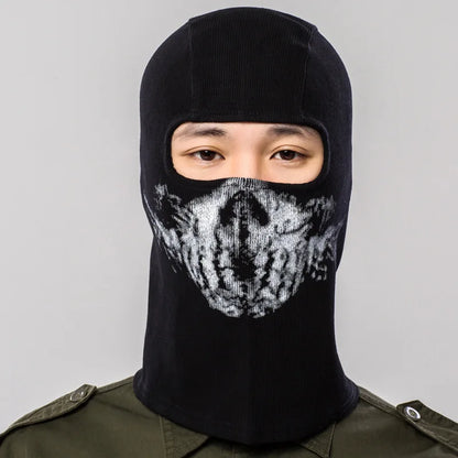 Night light cycling mask; Call of Duty Skull Mask; CS Headset; Deadpool Merchandise Warm Mask; Halloween Fun
