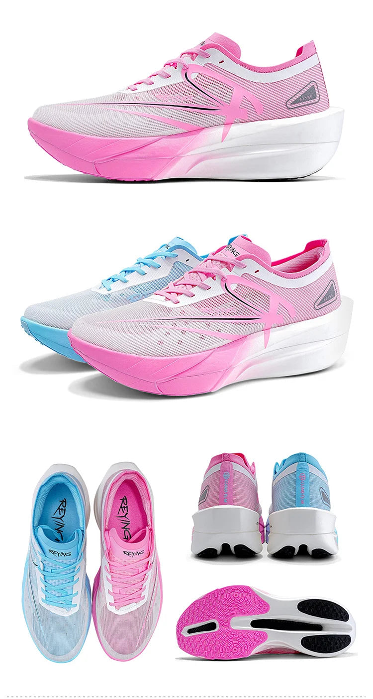 2025 New Full Palm Nylon Carbon Plate Running Shoes Double Layer Double Density Marathon Training Shoes Irunsvan&ACTBASE 25126