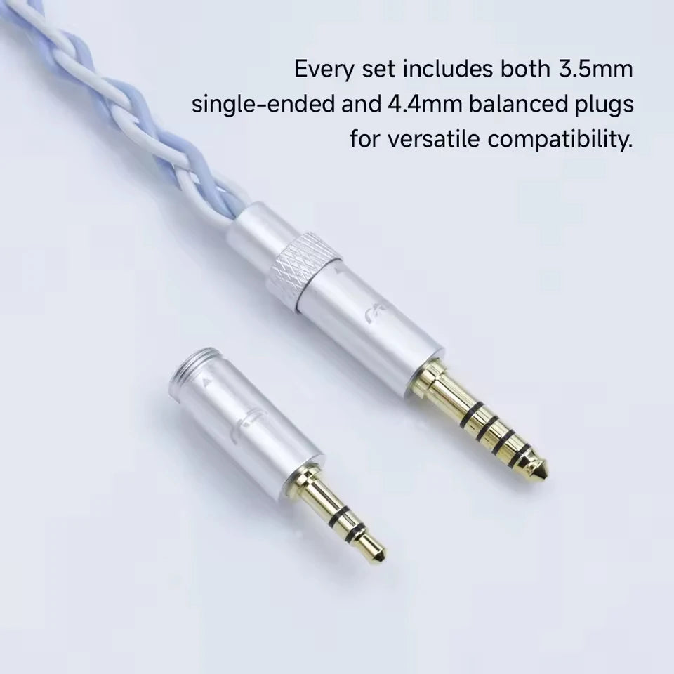 CVJ NOZOMI 2DD+1PD New Planar In-Ear Earphones Interchangeable Panel Nozzle 3 Unit Earbuds for Music And Gaming