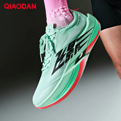 QIAODAN Feiying PB6.0 Men Running Shoes Professional Marathon Full Palm Suspended Carbon Plate Racing Sneakers QDB023261299
