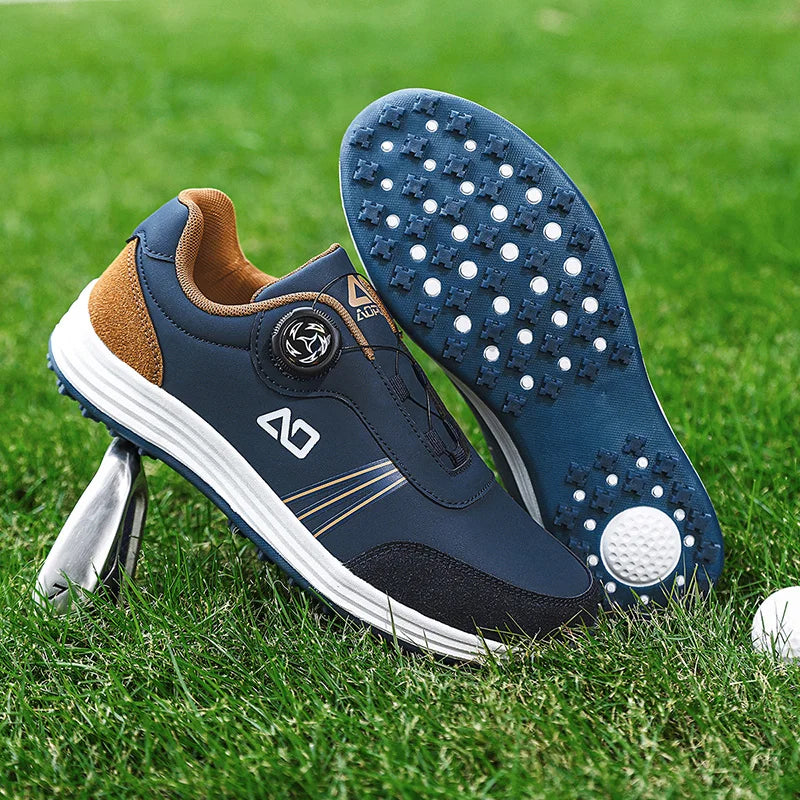 Outdoor Golf shoes, Fashionable New Style Men's and Women's Comfortable Anti-slip Design Hiking shoes, Casual Travel shoes 9