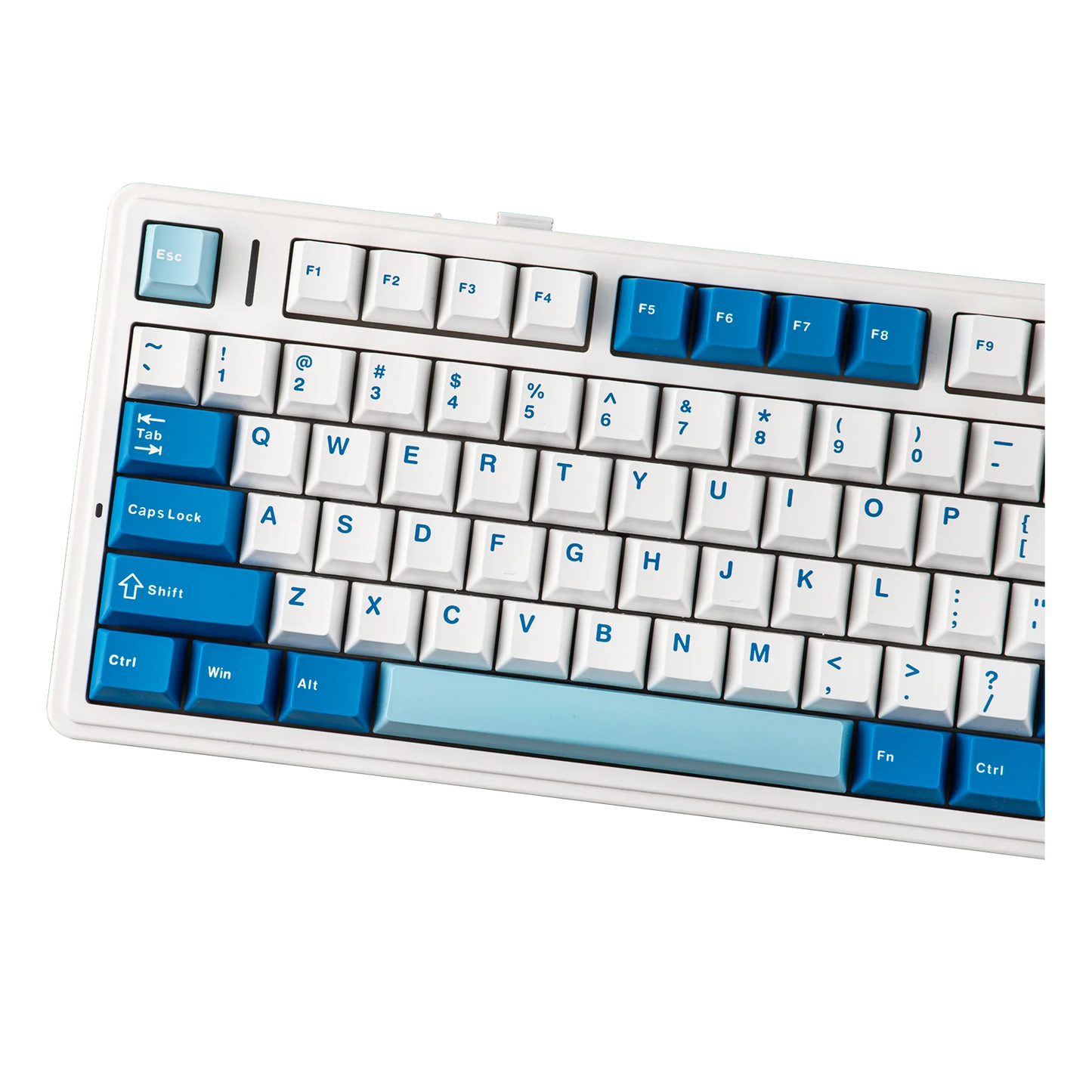 EPOMAKER x AULA F75 Ultra VIA programmierbare mechanische Tastatur, 75 %, ANSI-US-QWERTY-Layout, Gasket-Mount, kabelgebunden/Bluetooth/2.4Ghz kabellos