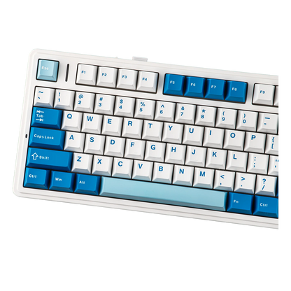 EPOMAKER x AULA F75 Ultra VIA programmierbare mechanische Tastatur, 75 %, ANSI-US-QWERTY-Layout, Gasket-Mount, kabelgebunden/Bluetooth/2.4Ghz kabellos