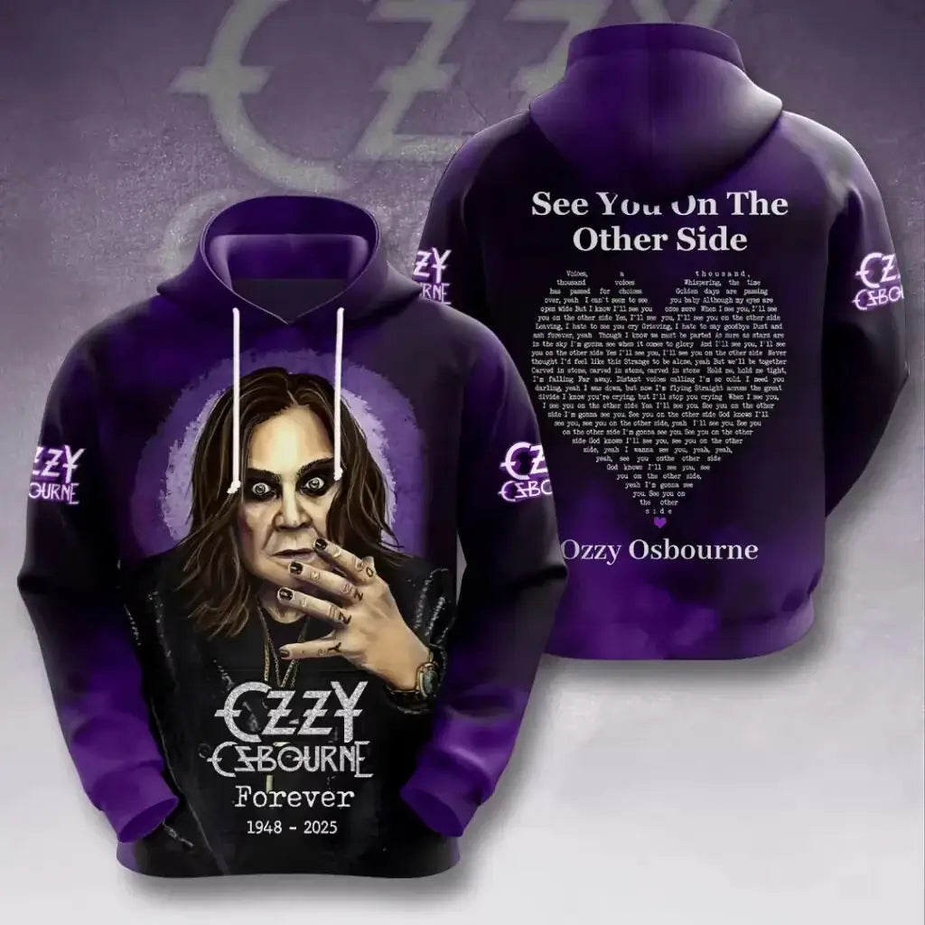 Men's Hoodie New Rock Ozzy Osbourne Band 3d Print Hoodies Men Women Fashion Street Hoodie Sweatshirt Women Coat Hip Hop Sudadera, Produit gaming premium Fraquane
