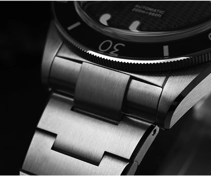 San Martin Official 39mm Guilloche MOP Dial Miyota 90S5 Sport Watch Automatic Mechanical Sapphire Bezel 20 ATM Luminous SN0151