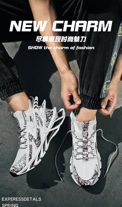 Shoes men Sneakers Male casual Mens Shoes tenis Luxury shoes Trainer Race Breathable Shoes fashion loafers running Shoes for men