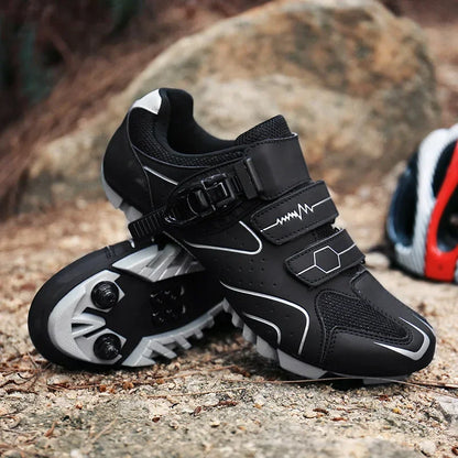 Unisex fietsschoenen met harde zool – 4-seizoenen racefietsschoenen met klikpedalen voor MTB en buitensporten