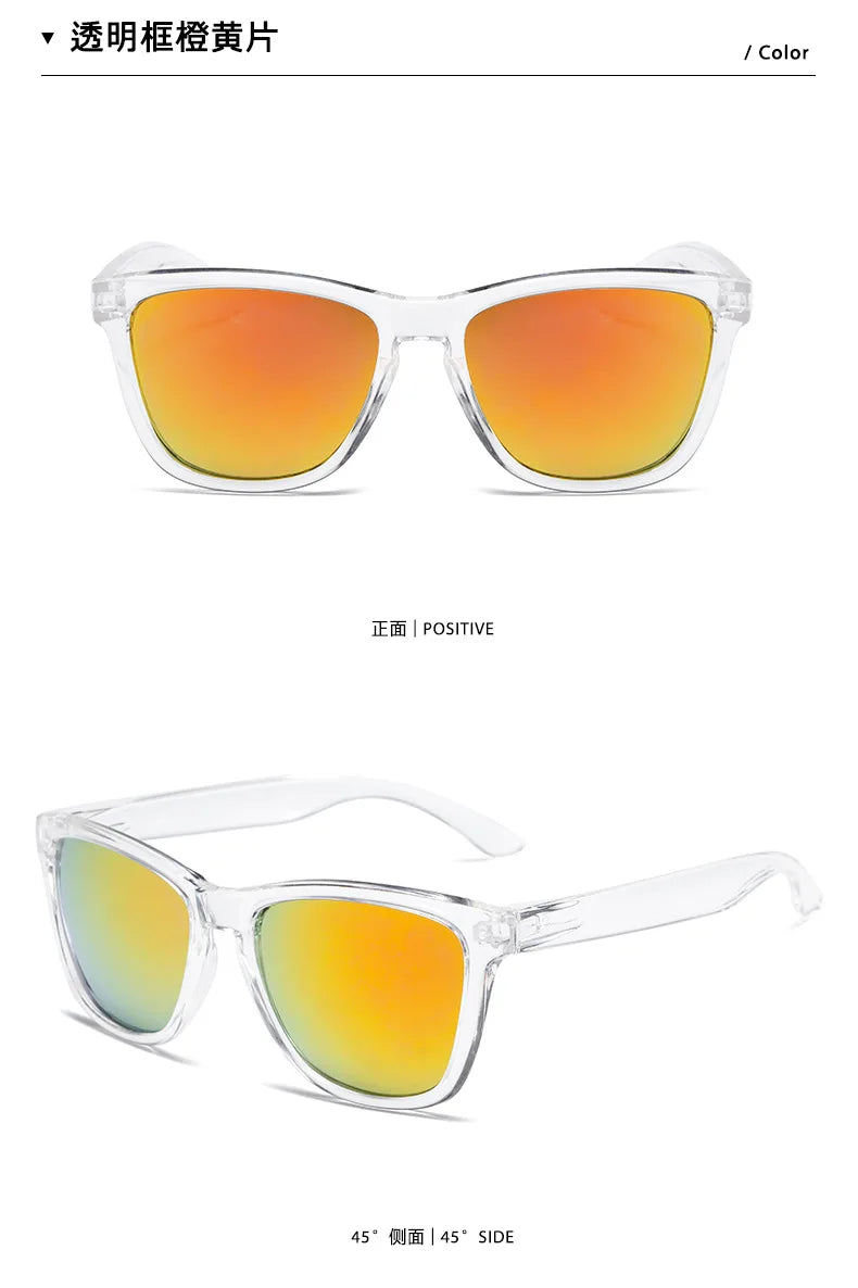 KLASSNUM Pánské sluneční brýle s UV ochranou, povrchově upravené čočky, vhodné pro řízení, rybaření, ochrana UV 400, outdoorové sporty, nové