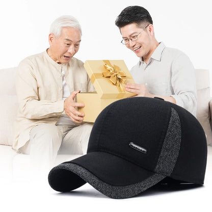 Casquette de sport imperméable, confortable et ajustable, avec oreillettes doublées, bonnet d'hiver léger pour un look décontracté