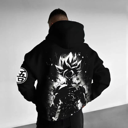 2026 New Anime Dragon Ball Printed Hoodie Sweatshirt Men's and Women's Hoodie Men's Tops Sports Hoodie Harajuku Y2K Hoodie