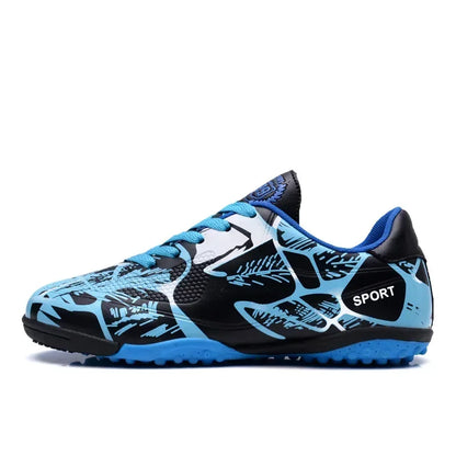 New Men Kids Soccer Shoes Non-Slip Grass Football Boots Boys Cleats Adult Professional Ultralight Training Shoes Drop Shipping