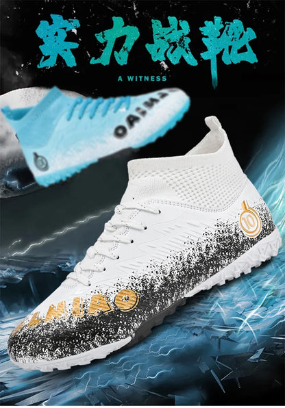 Voetbalschoenen voor heren, voetbalschoenen voor kinderen, professionele voetbalschoenen voor dames, antislip voetbalschoenen, TF/FG voetbalschoenen voor buiten