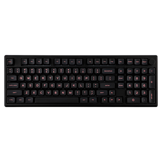 EPOMAKER Galaxy100 QMK/VIA 1800 ANSI Layout Aluminum Gasket Wired/BT5.0/2.4Ghz Mechanical Gaming Keyboard with 8000mAh Battery