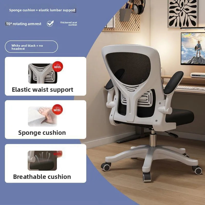 Silla gaming ergonómica para dormitorio u oficina, cómoda para largas horas, silla de escritorio para ordenador, silla gaming cómoda