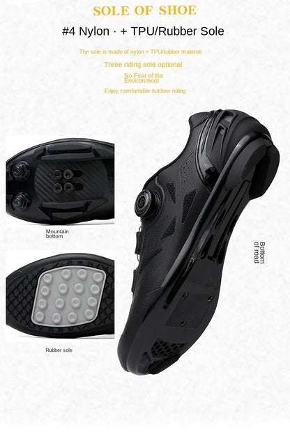 Riding shoes - Men's and Women's MTB cycling shoes - Professional road cycling shoes - Flat shoes - MTB road cycling sports shoe