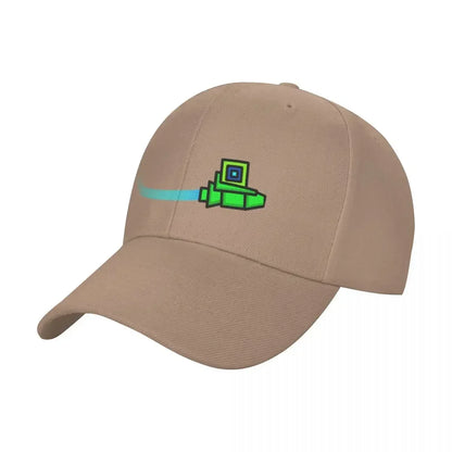 Geometry Dash Baseball Cap Anime Visor Vintage Sun Hat Women's Hats For The Sun Men's