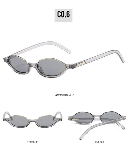 Dámské malé sluneční brýle Half Frame Designer ve stylu „cat eye“ s ochranou UV400 – značka