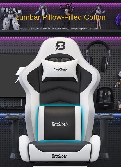 S8 Gaming Chair with 3D Armrests, Adjustable Backrest, Computer Office Chair, Nylon Feet, Gaming Streamer Chair