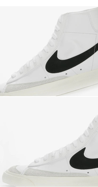 Oryginalne, autentyczne męskie i damskie wygodne trampki Nike BLAZER MID '77 BQ6806-100