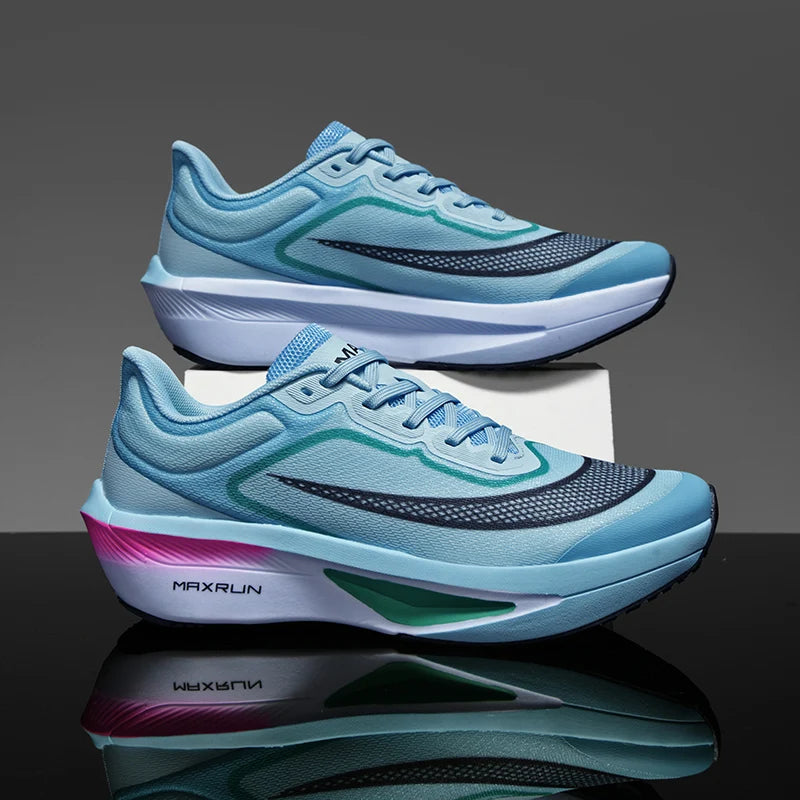 Chaussures de course pour homme : baskets d'automne respirantes, de marathon, professionnelles, légères, plates, confortables et décontractées pour homme