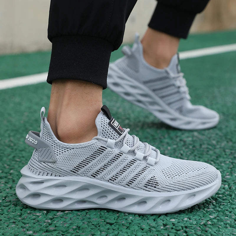 Unisex vyriški sportbačiai, patogūs ir kvėpuojantys poroms, bėgimui, moterų tenisui ir sportui, dydžiai 37-47, geltoni vaikščiojimo sportbačiai