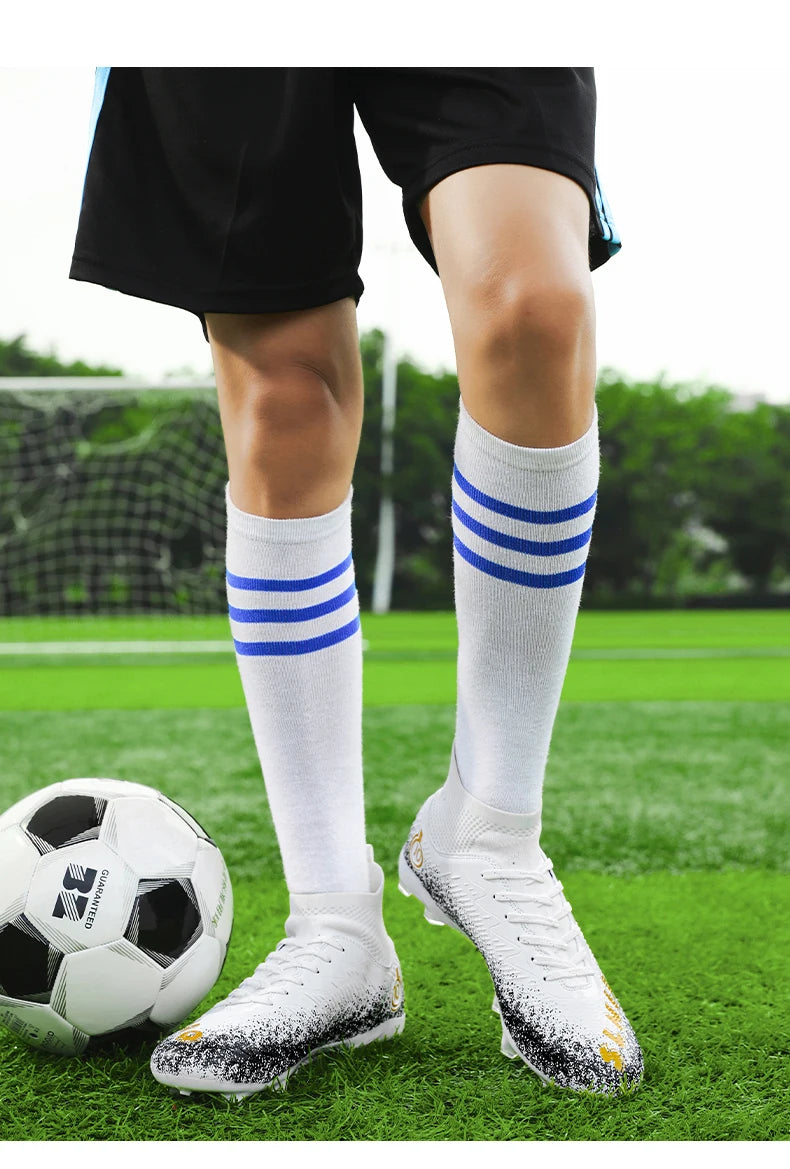 Voetbalschoenen voor heren, voetbalschoenen voor kinderen, professionele voetbalschoenen voor dames, antislip voetbalschoenen, TF/FG voetbalschoenen voor buiten