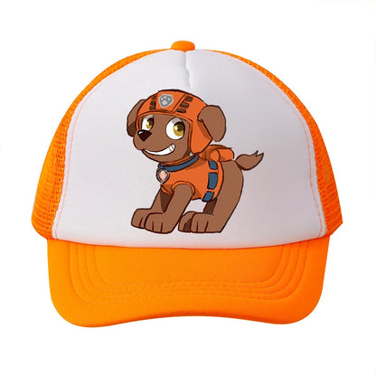 Baseballkappe für Jungen und Mädchen, sommerlicher, verstellbarer Sonnenhut, Anime, Paw Patrol, Chase, Skye, niedlicher Retro-Sonnenhut, Kopfbedeckung für Erwachsene, Geschenk