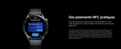 [Official] Xiaomi Watch S5 46mm | 1.48" AMOLED display with ultra-thin frames, enhanced five-system dual-band GNSS, up to 21 days of ultra-long battery life, exquisite design with a top-grade stainless steel frame
