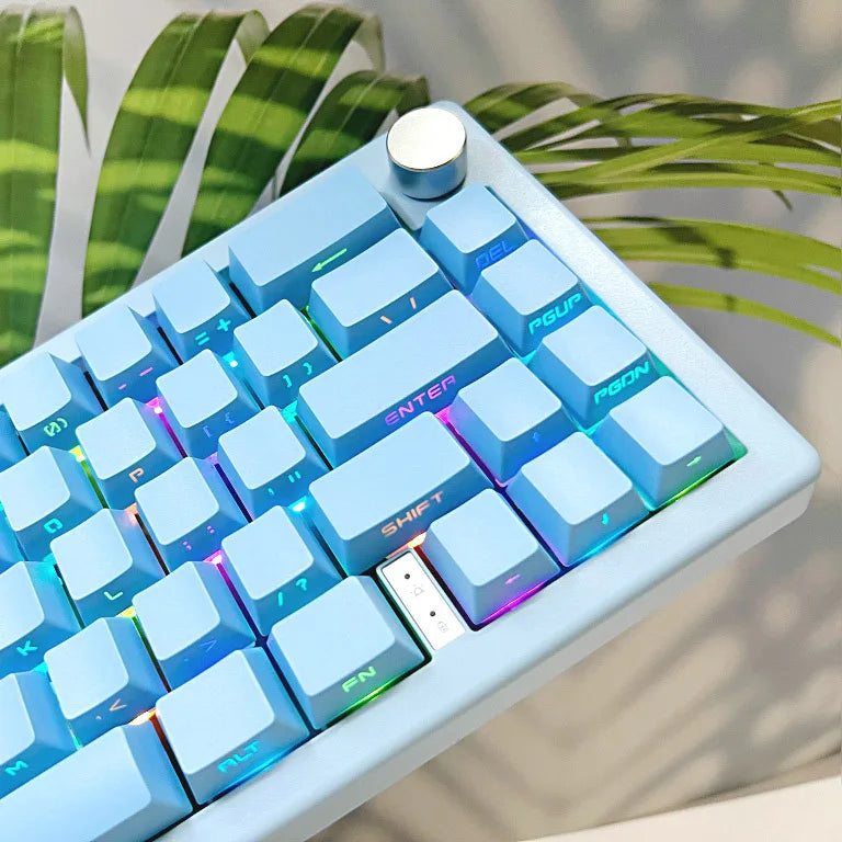 Teclas retroiluminadas con grabado lateral de 131 teclas para teclado mecánico con interruptores Cherry MX, perfil OEM, keycaps ABS personalizadas DIY