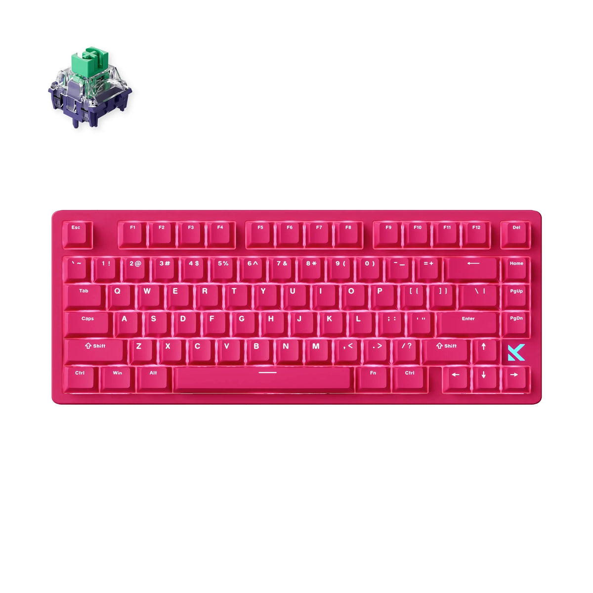 MCHOSE Jet 75 Magnetic Switch Gaming Keyboard Hall Effect Hot-Swappable Customized RGB Snap Tap 0.1ms Latency 8kHz Polling Rate