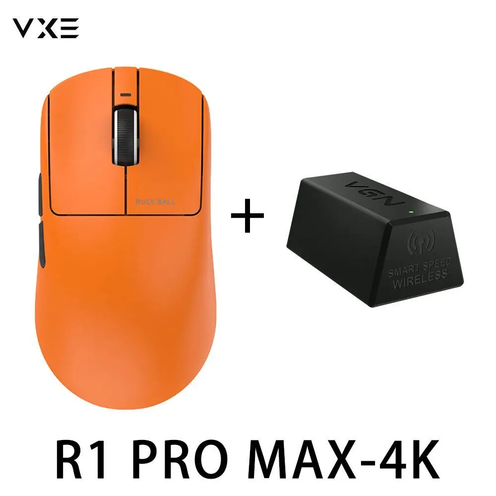 Vgn Vxe Dragonfly R1 Pro Max Gaming Mouse Bluetooth Rechargeable Gamer Paw3395 Lightweight Ergonomic Wireless Esport Mouse
