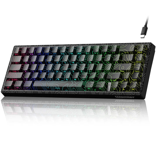 M68HE Pro Hall Effect Mechanical Gaming Keyboard Hot Swap Magnetic Switches Rapid Trigger 8000Hz Polling Rate Keyboard for PC