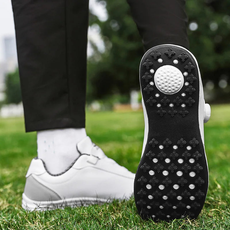 Outdoor Golf shoes, Fashionable New Style Men's and Women's Comfortable Anti-slip Design Hiking shoes, Casual Travel shoes 9