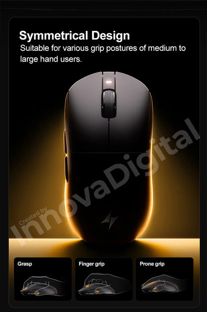 Mouse de gaming wireless ATK Dragonfly A9 Ultimate A9 Air PAW3950, ultra-ușor, ergonomic, pentru e-sports gamer FPS CSGO A9 Ultra